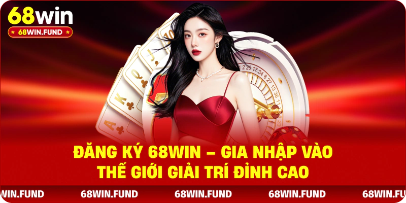 Đăng Ký 68WIN – Gia Nhập Vào Thế Giới Giải Trí Đỉnh Cao